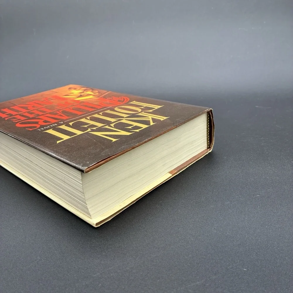 The Pillars of the Earth Ken Follett 1st Edition 1st Print HC‎ DJ 1989